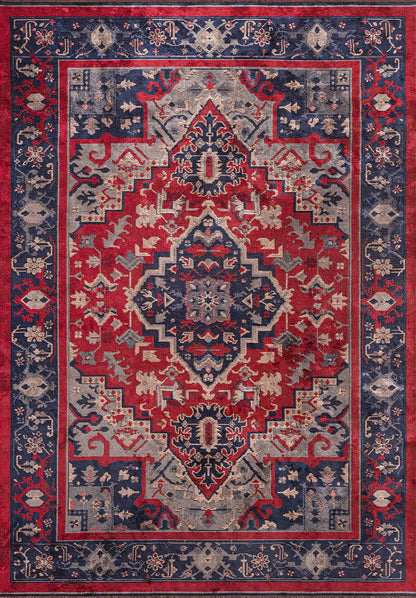 Valenza Navy - Crimson Rug