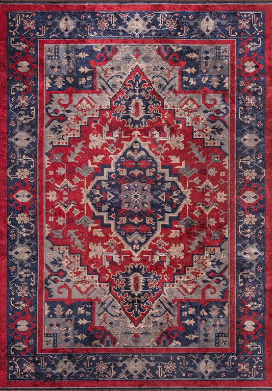 Valenza Navy - Crimson Rug