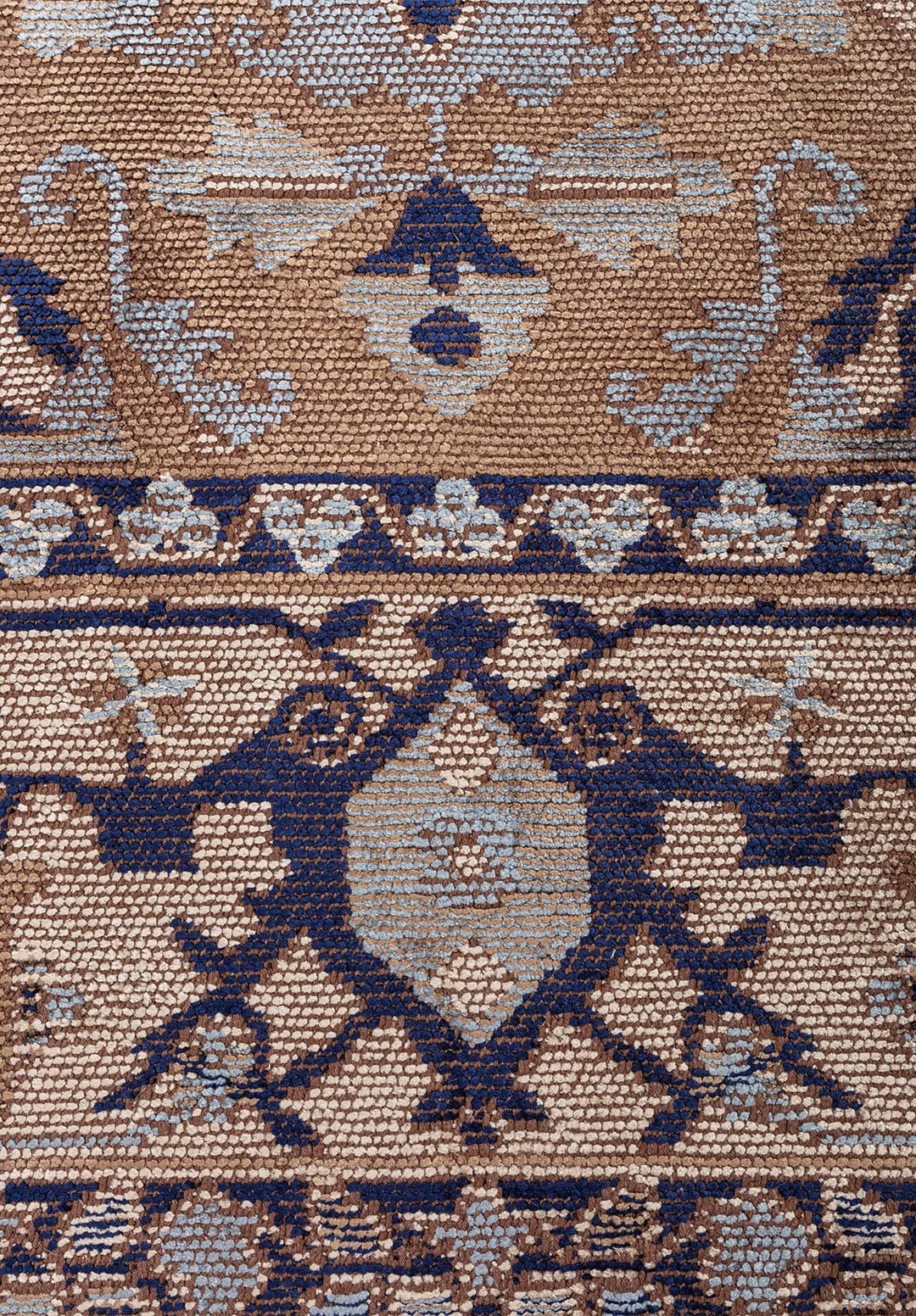 Valenza Dark navy - Beige Rug