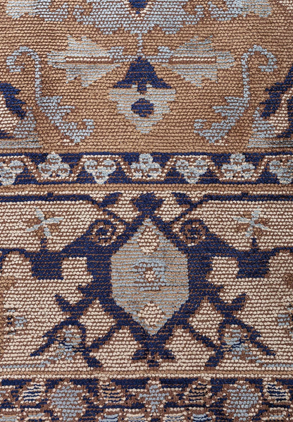 Valenza Dark navy - Beige Rug