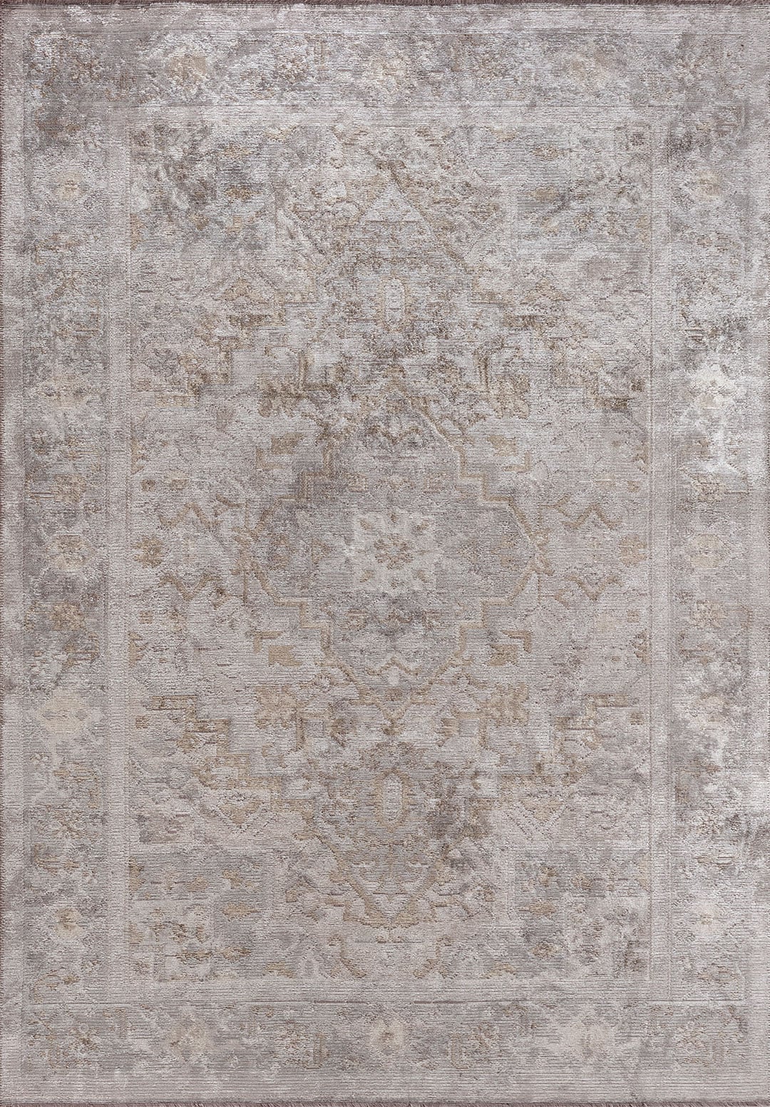 Valenza Light cream - Light grey Rug