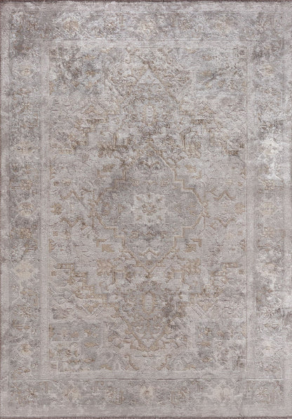 Valenza Light cream - Light grey Rug