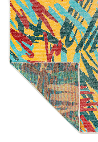 Carnival Red - Turquoise Rug