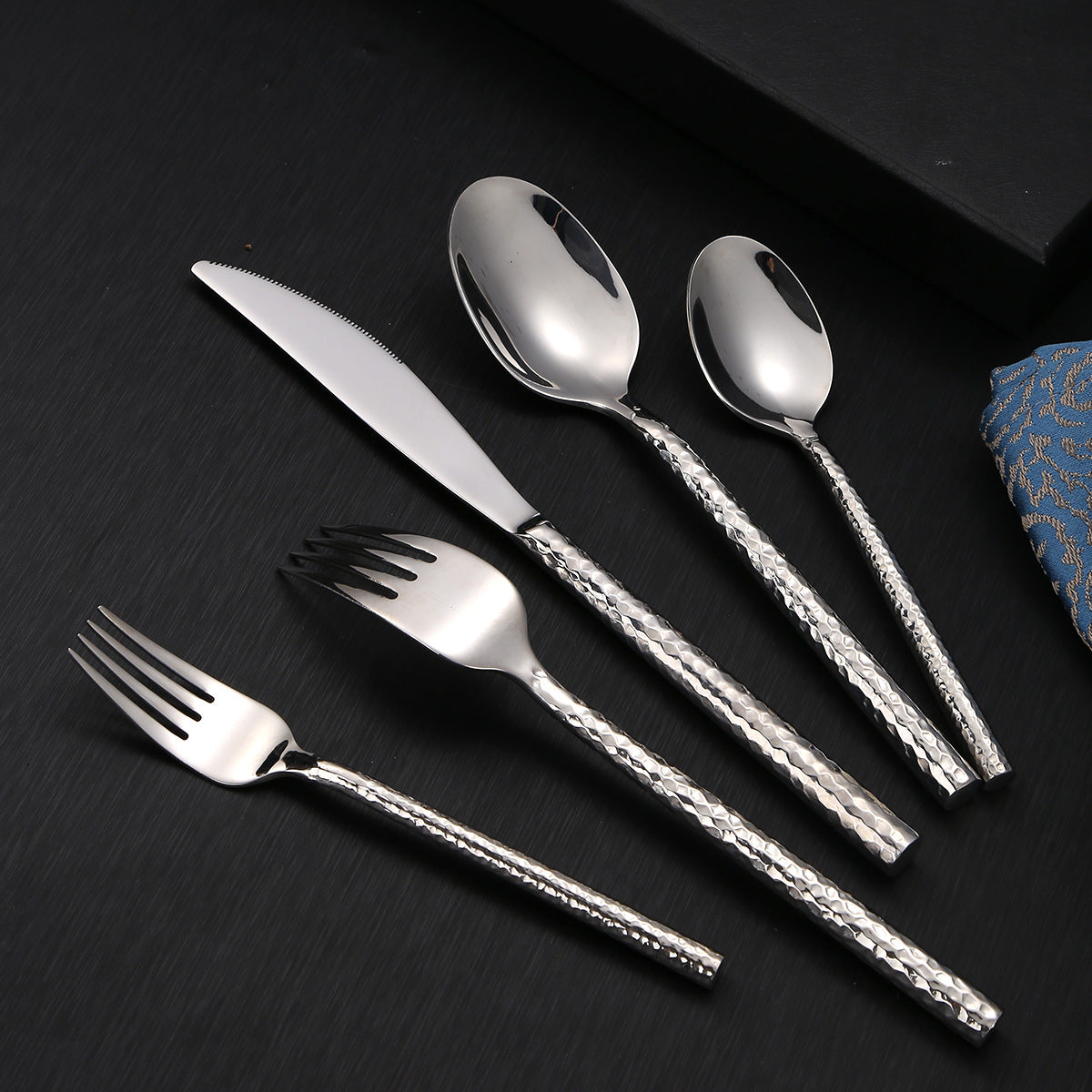 Elle Silver Luxury Cutlery Set