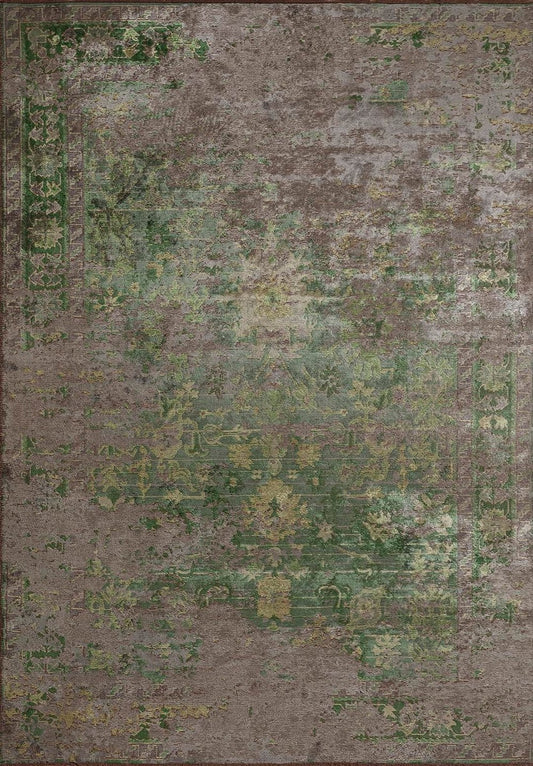 Patina Khaki - Forest Green  Rug