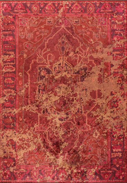 Emperor Terra - Magenta Rug