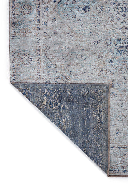 Serelis Ivory - Dusty blue Rug