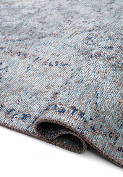 Serelis Ivory - Dusty blue Rug