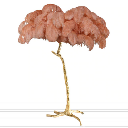 Palmera Luxury Feather Floor Lamp