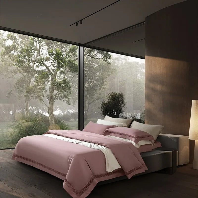 Elysium Rose Egyptian Cotton Bedding Set