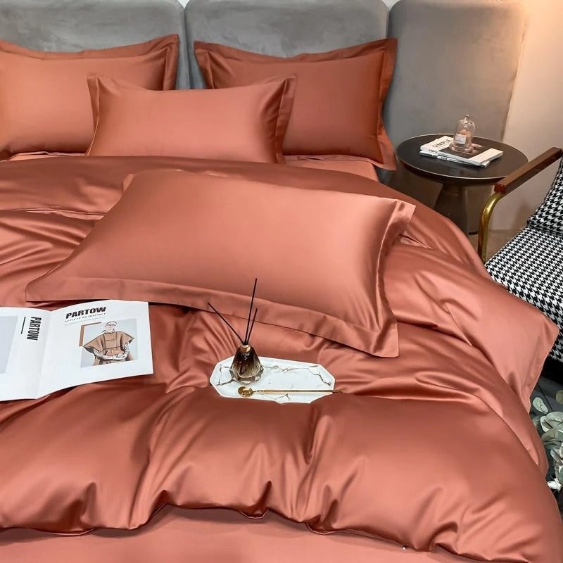 Neo Terracotta Cotton Bedding Set