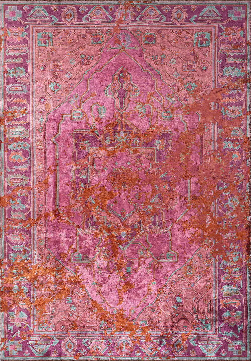 Emperor Pink - Purple Rug