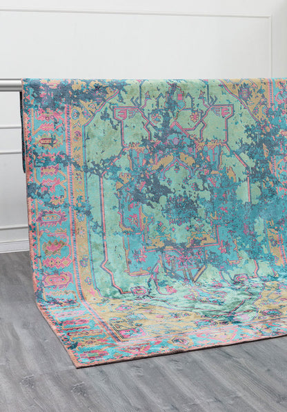 Emperor Petrol - Turquoise Rug