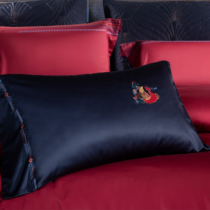 Clennet Luxury Egyptian Cotton Embroidery Bedding Set