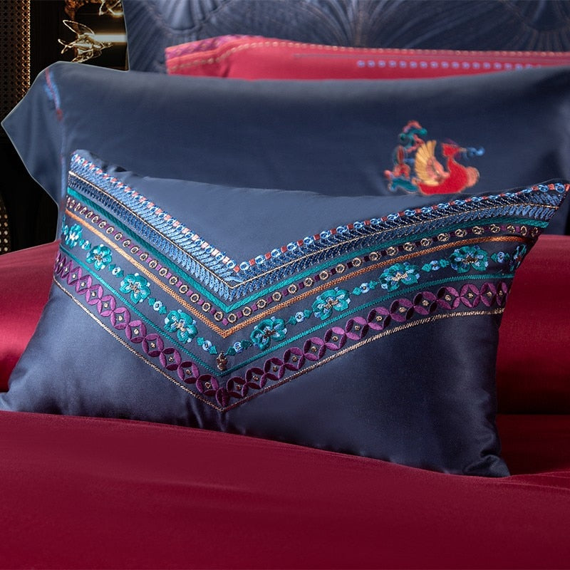 Clennet Luxury Egyptian Cotton Embroidery Bedding Set