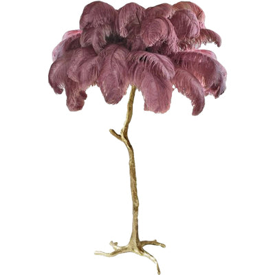 Palmera Luxury Feather Floor Lamp