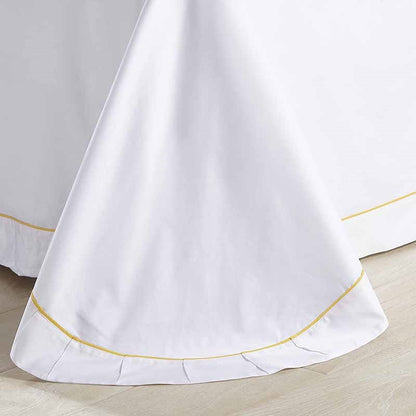 Abyad Hotel Rainbow Stitch Egyptian Cotton Bedding Set