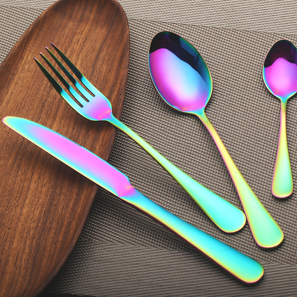 Irised Cutlery Set