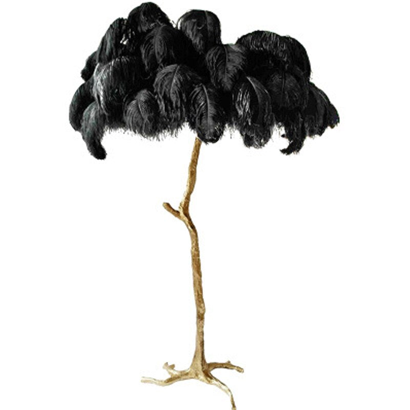 Palmera Luxury Feather Floor Lamp
