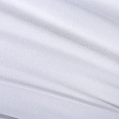 DeLuxxe White Egyptian Cotton Embroidery Bedding Set