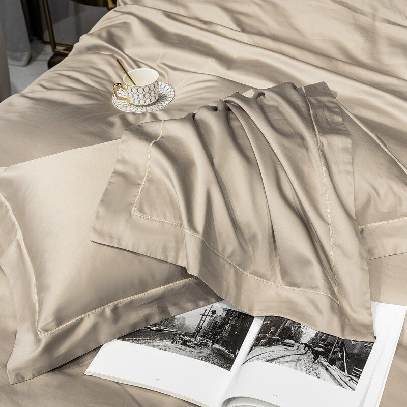 Wendy Solid Egyptian Cotton Bedding Set