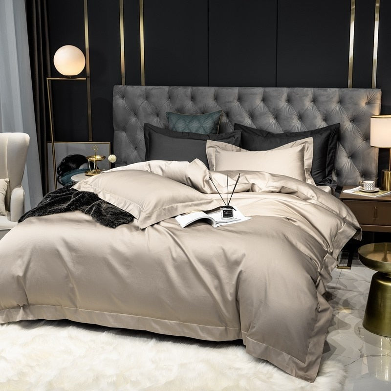 Wendy Solid Egyptian Cotton Bedding Set
