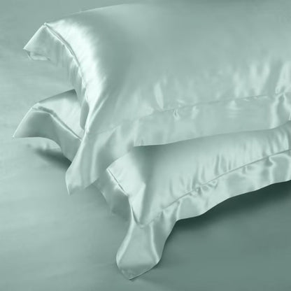 Aristelle Aqua Luxury Pure Mulberry Silk Bedding Set