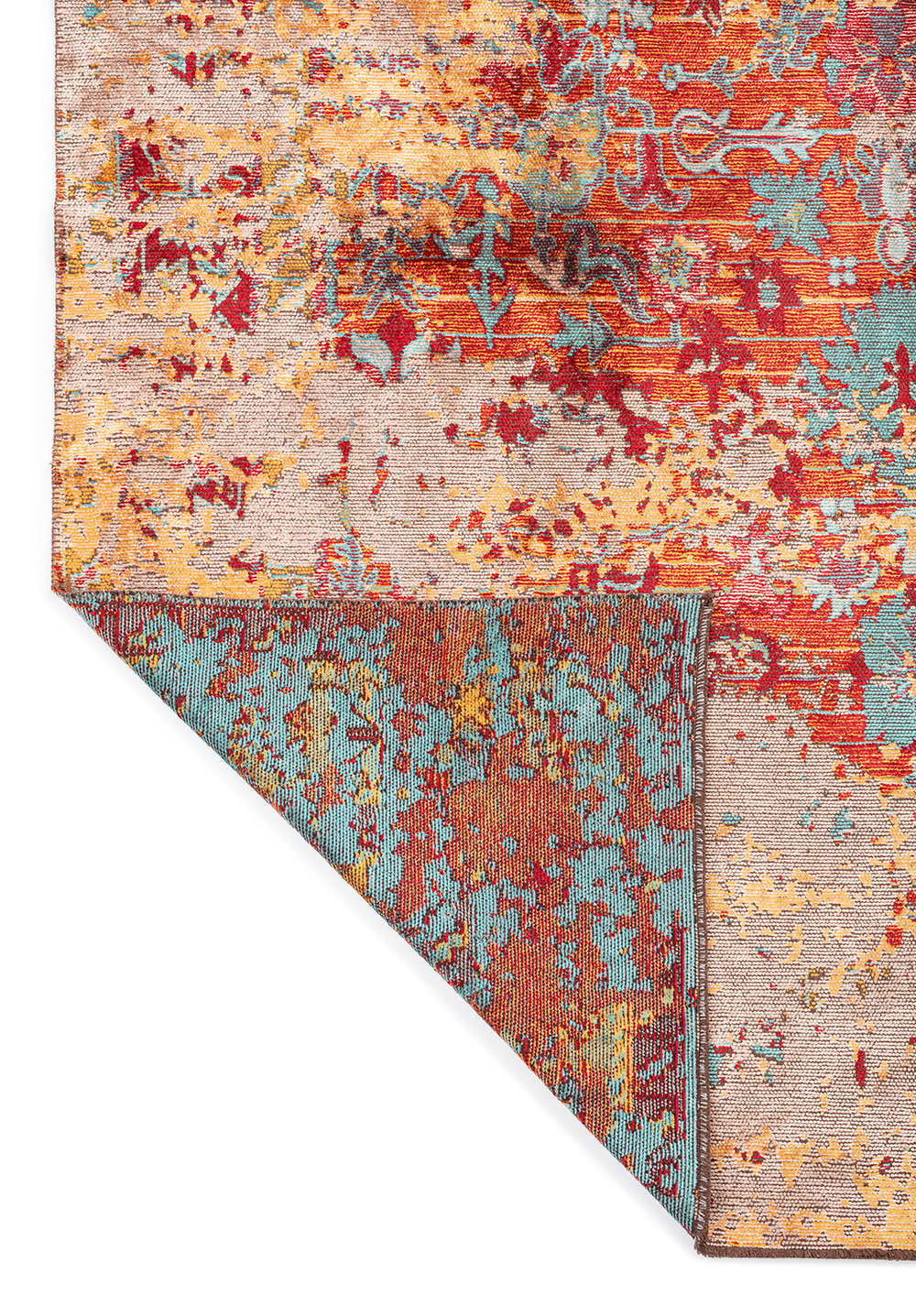 Prestige Mustard - Red Rug