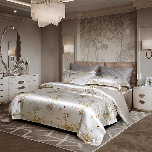 Klara Luxury Pure Mulberry Silk Bedding Set