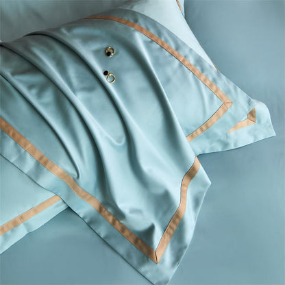 Karine Modern Seamless Solid Egyptian Cotton Bedding Set