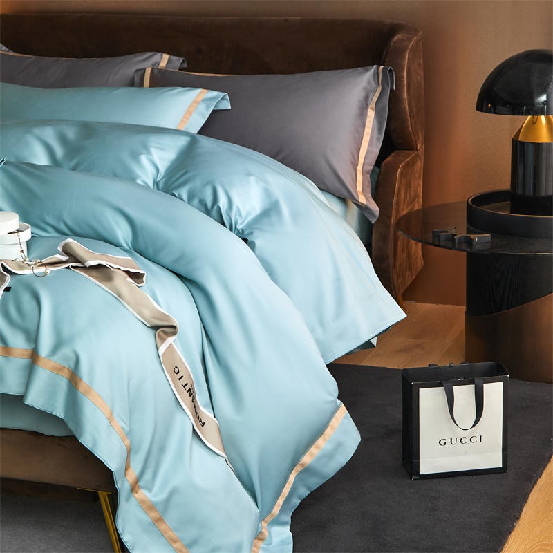 Karine Modern Seamless Solid Egyptian Cotton Bedding Set