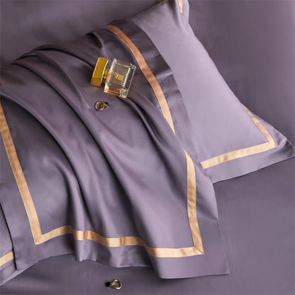 Karine Modern Seamless Solid Egyptian Cotton Bedding Set