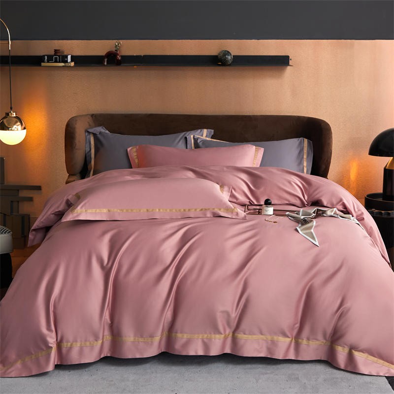 Karine Modern Seamless Solid Egyptian Cotton Bedding Set