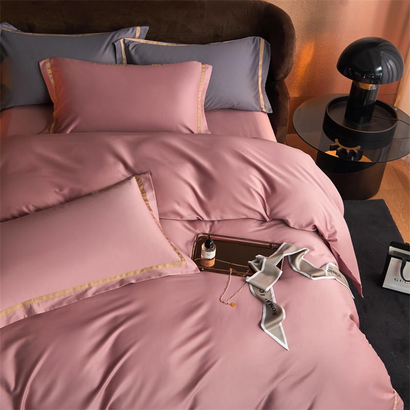 Karine Modern Seamless Solid Egyptian Cotton Bedding Set