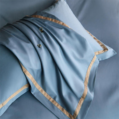 Karine Modern Seamless Solid Egyptian Cotton Bedding Set